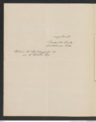 k.k. naturhistorisches Hofmuseum, Intendanzakten 1885-1896 (Hauer), Aktenzahl Z.649/1892, Seite 2